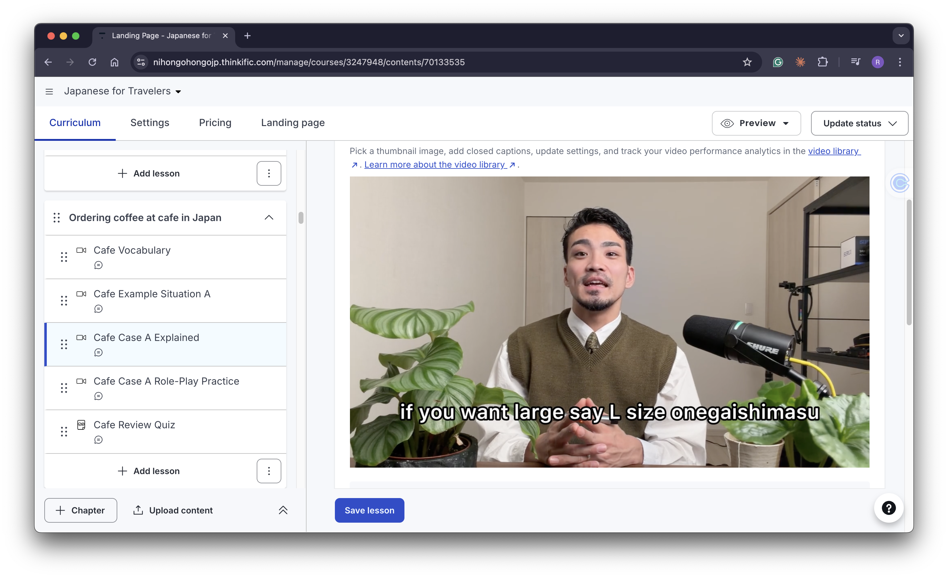 Cafe Case Explained — Watch real Japanese conversation breakdowns