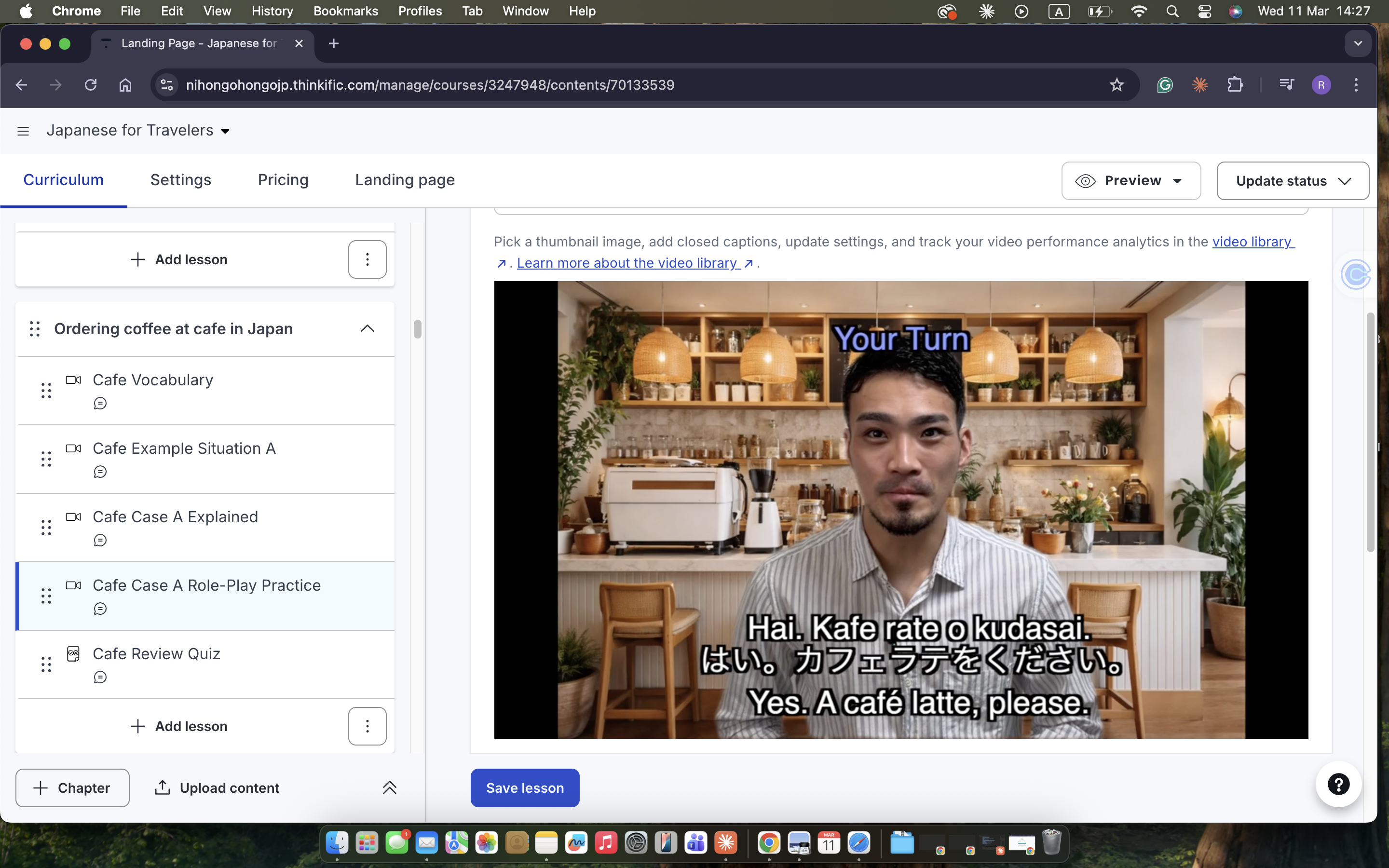Cafe Role-Play Practice — Practice ordering in Japanese